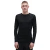 On Running On Merino Long-T - Black -On Running Store 00738 merinolong t fw22 black m g1 1416053