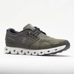On Running On Cloud 5 Men's Olive/White -On Running Store 048075 5