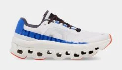 On Running Cloudmonster Mens Running Shoes (Frost/Cobalt)