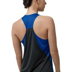 On Running On Tank-T Women Running Shirt - Indigo & Black -On Running Store 357226 05 d 767851