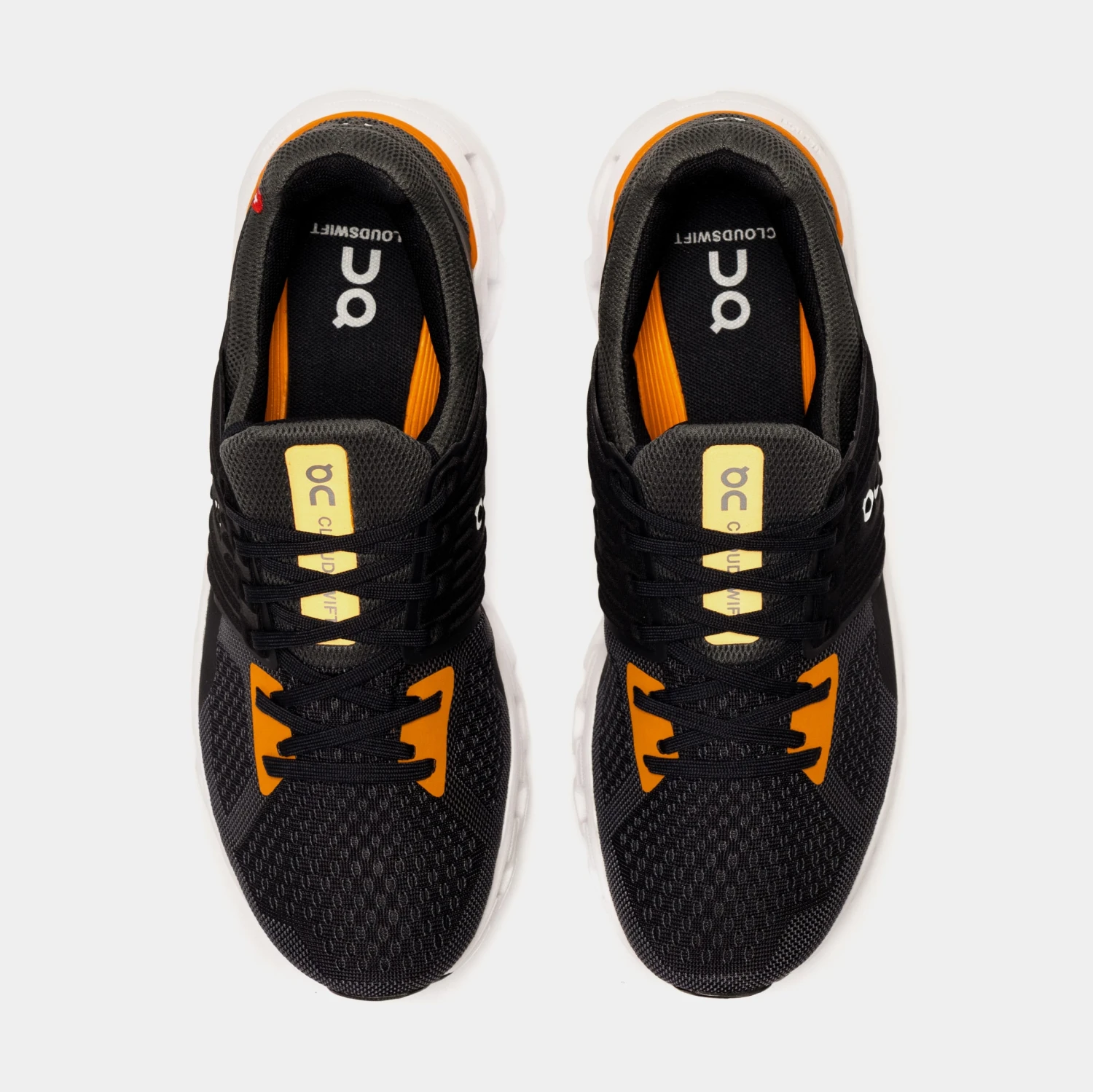 On Running Cloudswift Mens Running Shoes (Rock/Turmeric) 7 On Running Cloudswift Mens Running Shoes (Rock/Turmeric) - Image 5