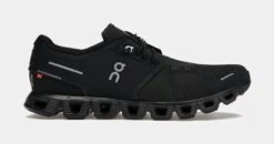 On Running Cloud 5 Mens Running Shoes (All Black)