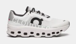 On Running Cloudmonster Mens Running Shoes (All White)