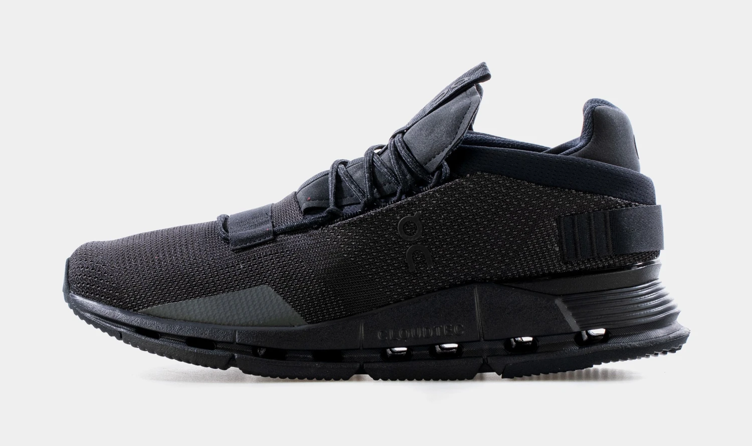 On Running Cloudnova Black Eclipse Mens Running Shoes (Black/Eclipse) 4 On Running Cloudnova Black Eclipse Mens Running Shoes (Black/Eclipse) - Image 2