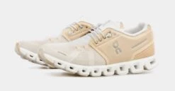 On Running Cloud 5 Fuse Womens Running Shoes (Savannah/Pearl) -On Running Store 78e15addf674c8dbc3ab4ddcd12bcd61