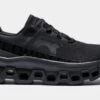 On Running Cloudmonster Womens Running Shoes (Black/Magnet)