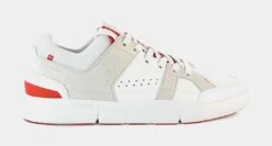 On Running Roger Clubhouse Mens Running Shoes (White/Red)