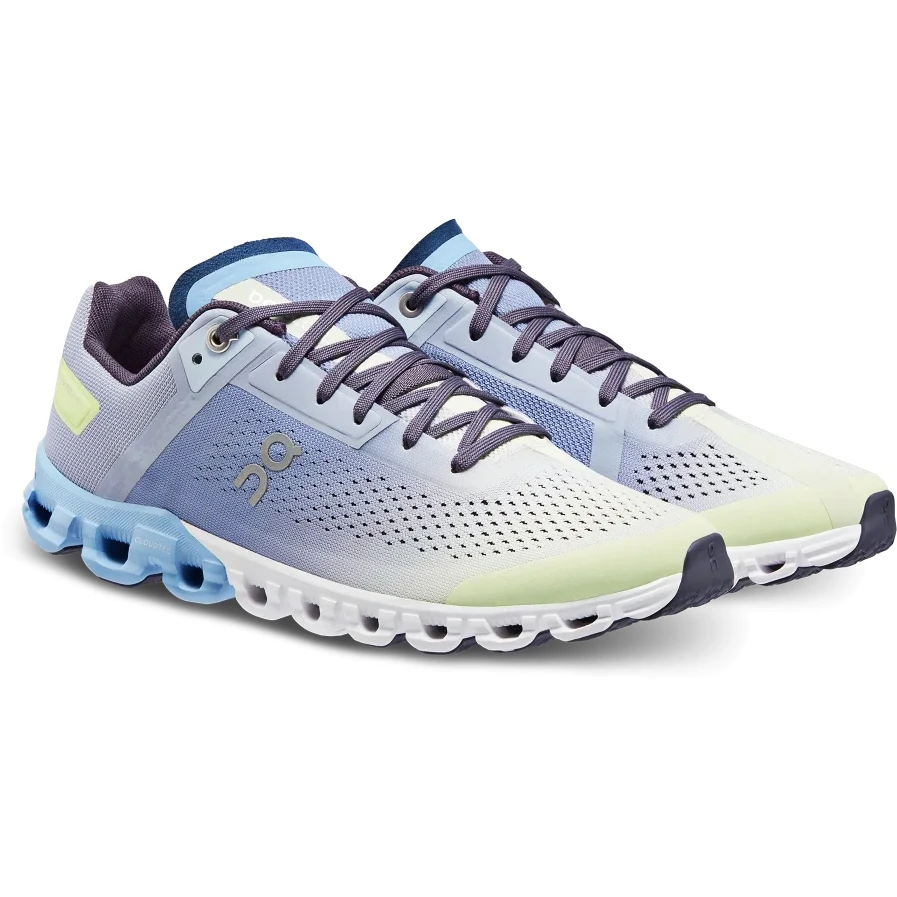 On Running On Cloudflow Women Running Shoe - Nimbus & Seedling 3 On Running On Cloudflow Women Running Shoe - Nimbus & Seedling