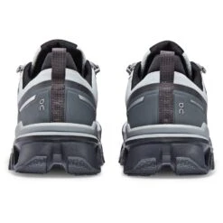 On Running On Cloudwander Waterproof Hiking Shoe - Glacier & Eclipse -On Running Store cloudwander waterproof hiking shoe glacier eclipse 2 1460770