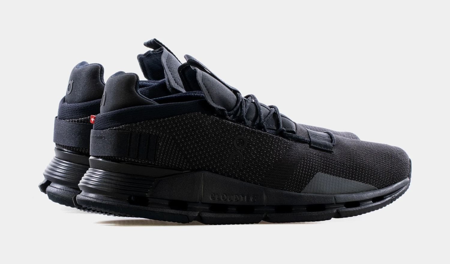 On Running Cloudnova Black Eclipse Mens Running Shoes (Black/Eclipse) 8 On Running Cloudnova Black Eclipse Mens Running Shoes (Black/Eclipse) - Image 6