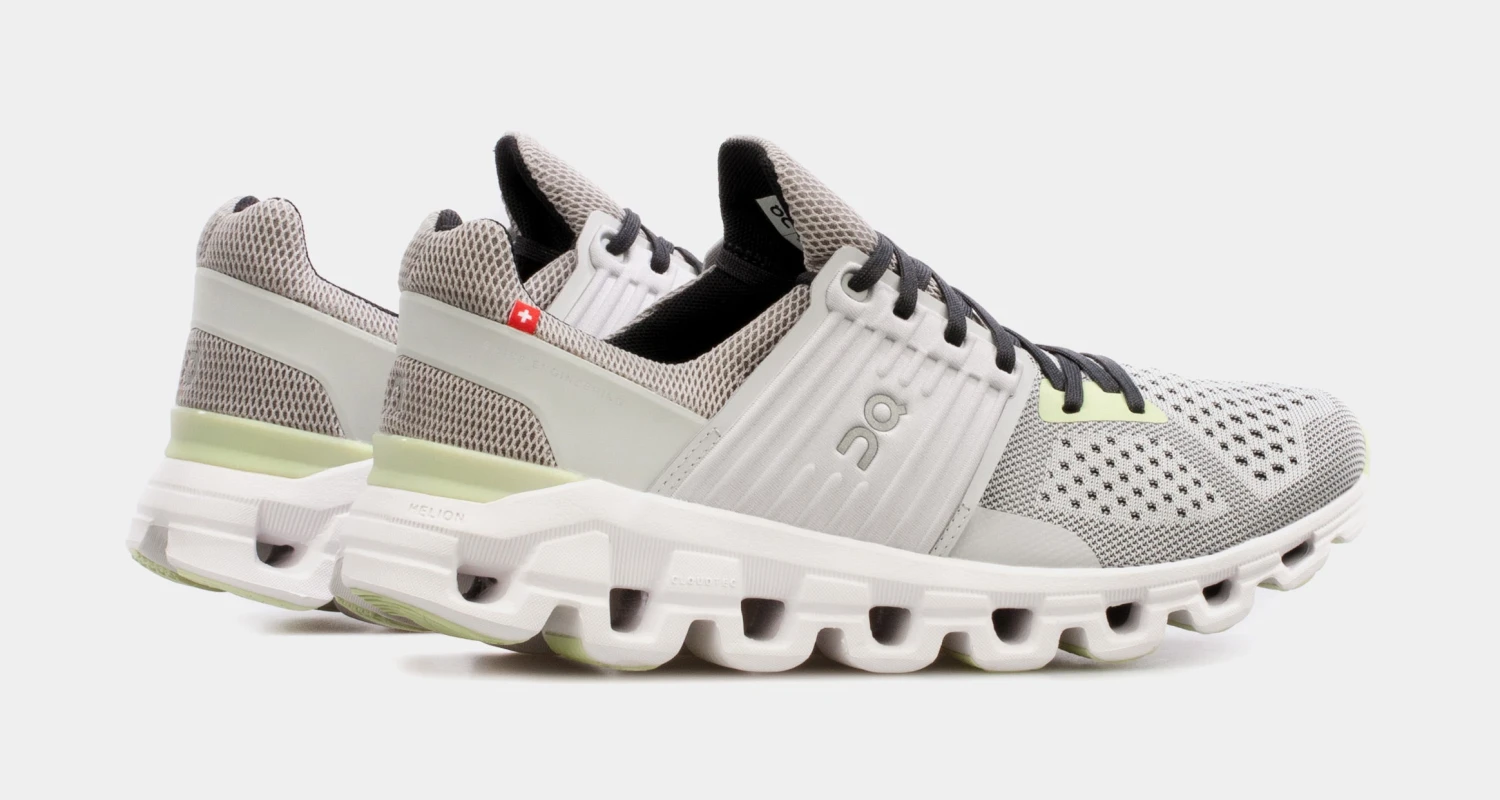 On Running Cloudswift Womens Running Shoes (Alloy/Glacier) 8 On Running Cloudswift Womens Running Shoes (Alloy/Glacier) - Image 6