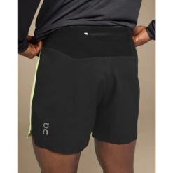 On Running On 5 Inch Lightweight Shorts Men - Hay & Black 9 On Running On 5 Inch Lightweight Shorts Men - Hay & Black -On Running Store on 5 inch lightweight shorts men hay black 2 1541291