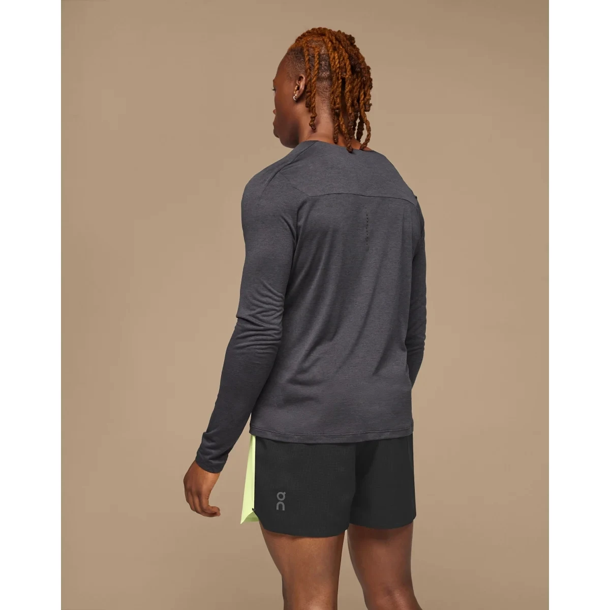 On Running On 5 Inch Lightweight Shorts Men - Hay & Black 7 On Running On 5 Inch Lightweight Shorts Men - Hay & Black - Image 5