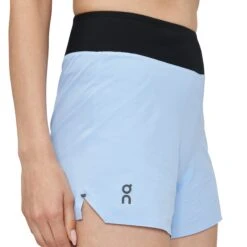 On Running On 5Inch Running Shorts Women - Stratosphere & Black -On Running Store on 5inch running shorts women stratosphere black 6 1443224