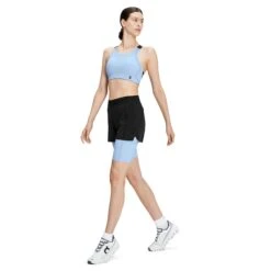 On Running On Active Shorts Women - Black & Stratosphere 15 On Running On Active Shorts Women - Black & Stratosphere -On Running Store on active shorts women black stratosphere 2 1443254