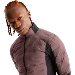 On Running On Climate Jacket Men - Grape & Black -On Running Store on climate jacket men grape black 5 1566954