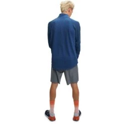 On Running On Climate Shirt Men - Denim -On Running Store on climate shirt denim 4 1149938