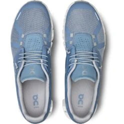 On Running On Cloud 5 Shoes - Chambray & White -On Running Store on cloud 5 men shoe chambray white 3 1531353