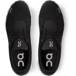 On Running On Cloud 5 Shoes - Black & White -On Running Store on cloud 5 running shoe black white 2 1143385