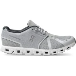 On Running On Cloud 5 Shoes - Glacier & White