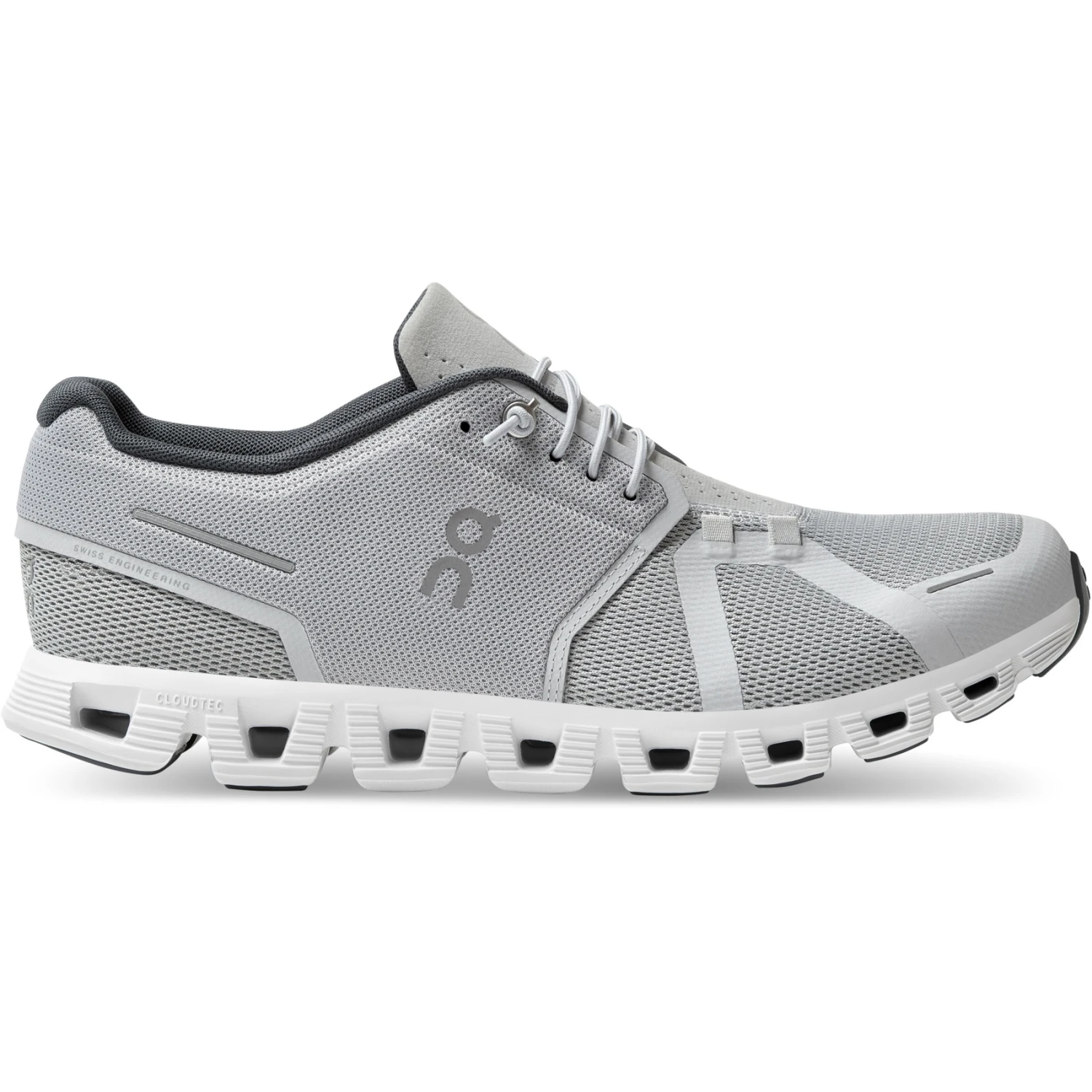 On Running On Cloud 5 Shoes - Glacier & White 2 On Running On Cloud 5 Shoes - Glacier & White
