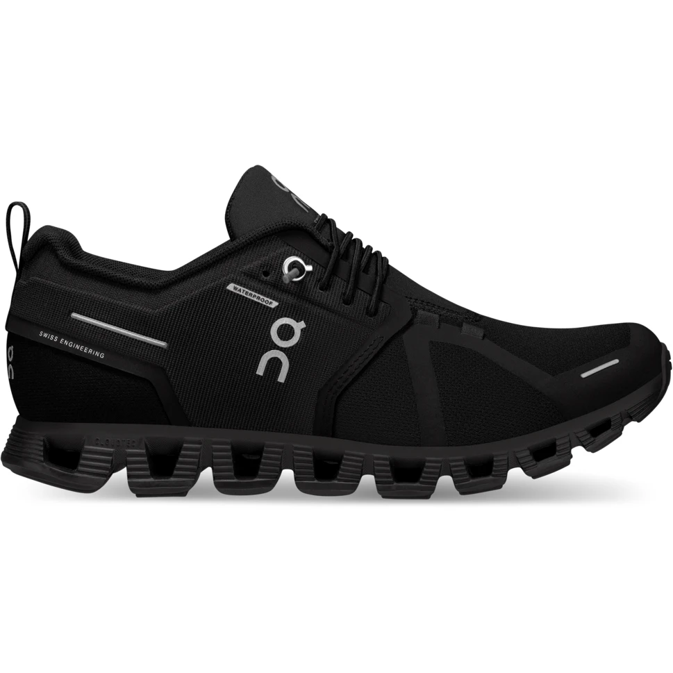 On Running On Cloud 5 Waterproof Women Shoe - All Black 3 On Running On Cloud 5 Waterproof Women Shoe - All Black