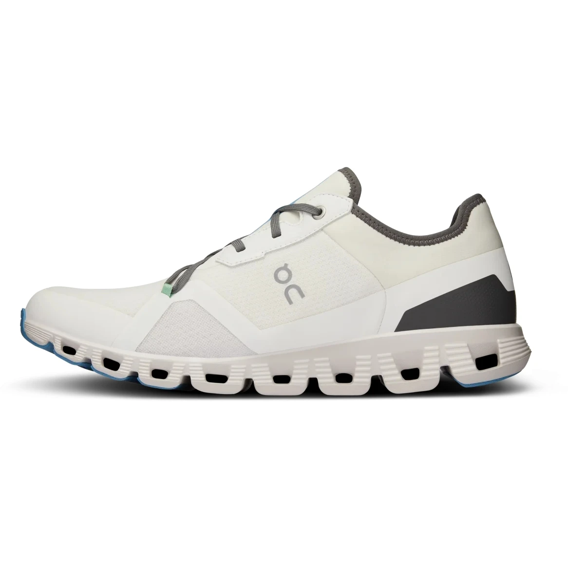 On Running On Cloud X 3 AD Men Shoe - Undyed-White & Niagara 5 On Running On Cloud X 3 AD Men Shoe - Undyed-White & Niagara - Image 3