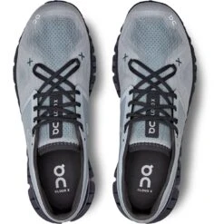 On Running On Cloud X 3 Running Shoe - Glacier & Iron -On Running Store on cloud x 3 running shoe glacier iron 3 1541391