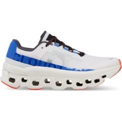 On Running On Cloudmonster Women's Running Shoes - Frost & Cobalt