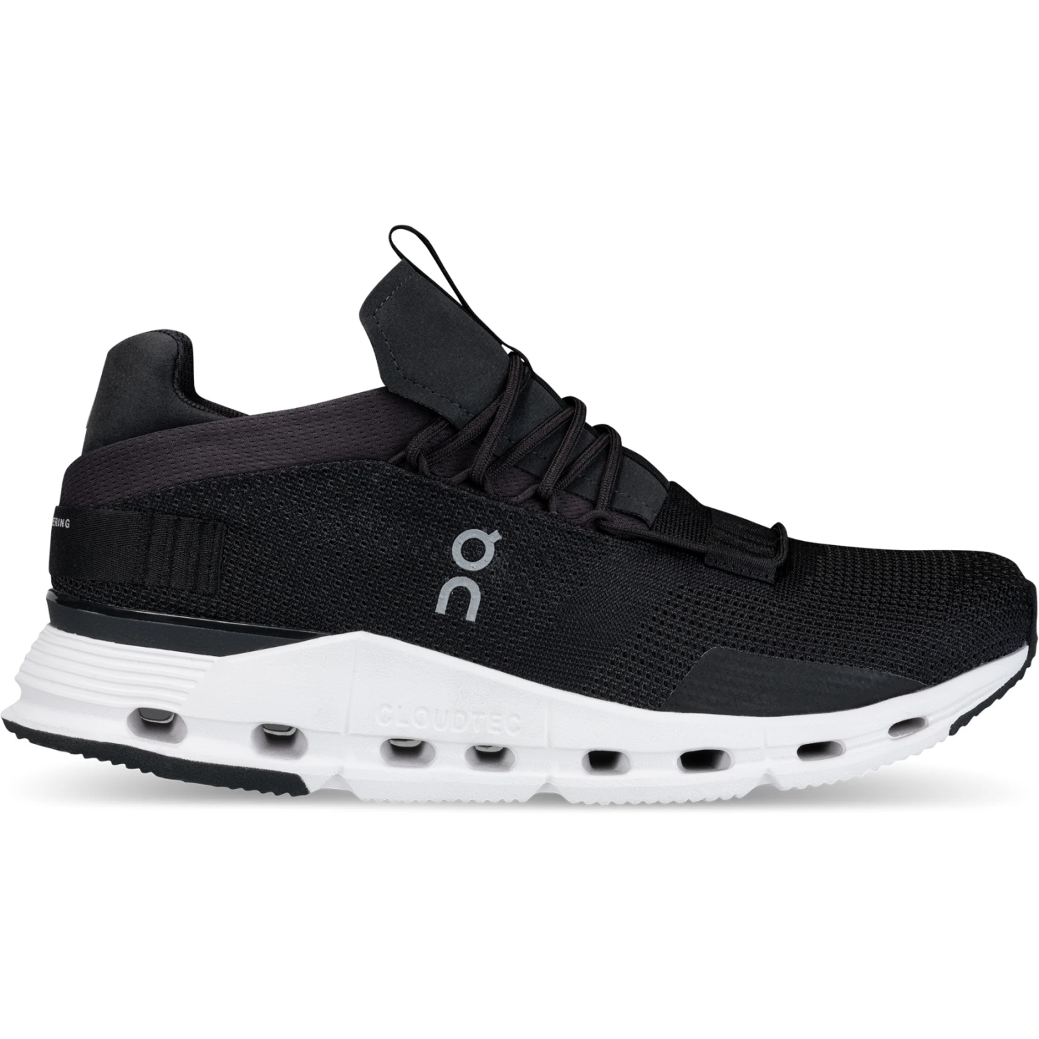 On Running On Cloudnova Women Sneaker - Phantom & White 3 On Running On Cloudnova Women Sneaker - Phantom & White