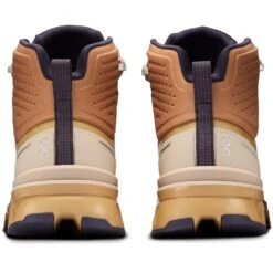 On Running On Cloudrock 2 Waterproof Speed-Hiking Shoe - Almond & Dune -On Running Store on cloudrock 2 waterproof men speed hiking shoe black eclipse 6 1521419