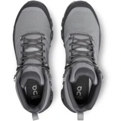 On Running On Cloudrock 2 Waterproof Speed-Hiking Shoe - Alloy & Eclipse -On Running Store on cloudrock 2 waterproof speed hiking shoe alloy eclipse 2 1322735