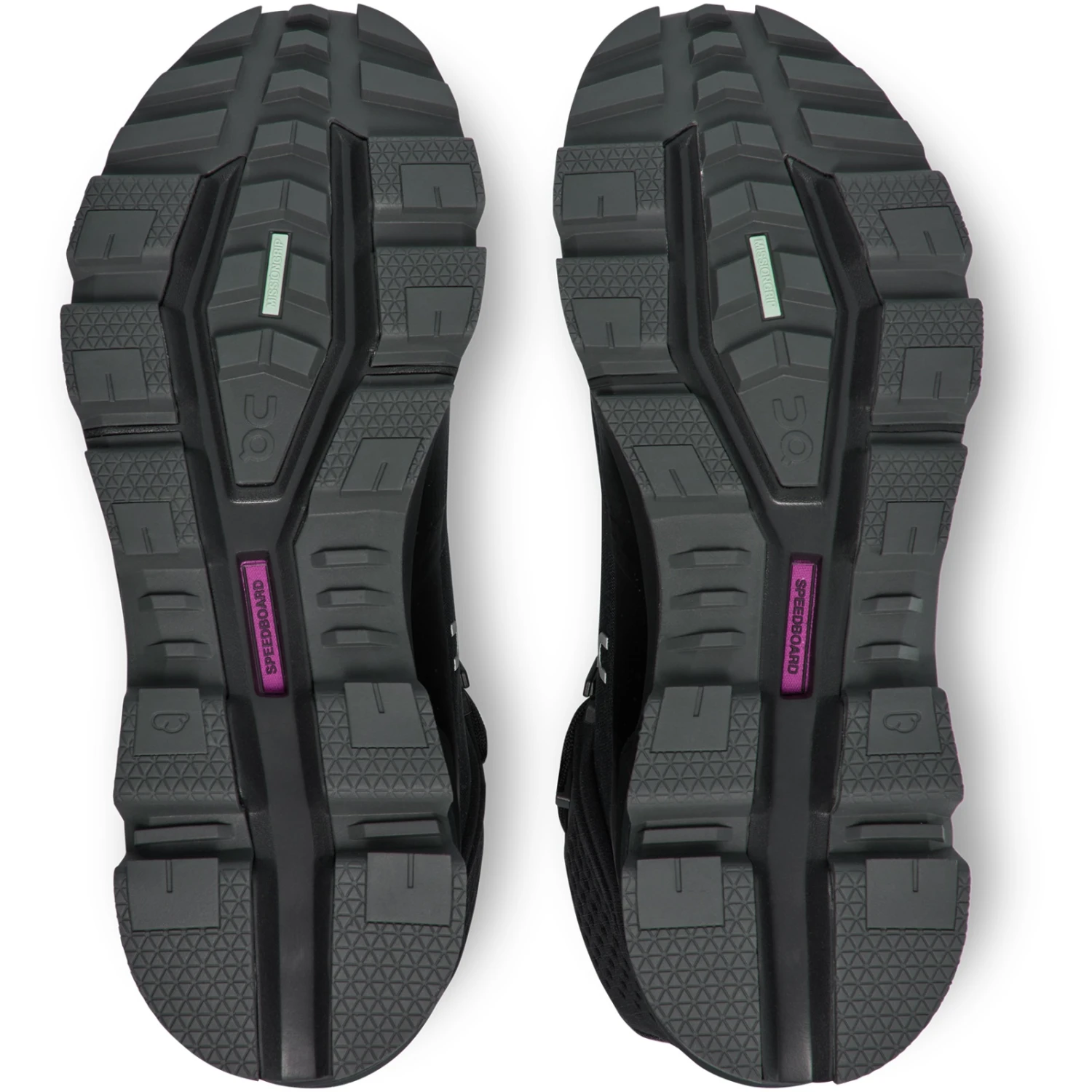 On Running On Cloudrock 2 Waterproof Speed-Hiking Shoe - Black & Eclipse 7 On Running On Cloudrock 2 Waterproof Speed-Hiking Shoe - Black & Eclipse - Image 5