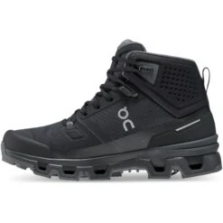 On Running On Cloudrock 2 Waterproof Women Speed-Hiking Shoe - Black & Eclipse -On Running Store on cloudrock 2 waterproof women speed hiking shoe black eclipse 4 1323005