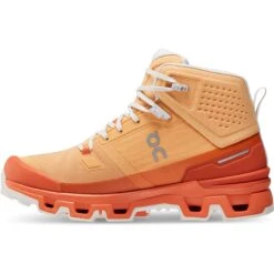 On Running On Cloudrock 2 Waterproof Women Speed-Hiking Shoe - Copper & Flare -On Running Store on cloudrock 2 waterproof women speed hiking shoe copper flare 4 1392575