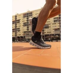 On Running On Cloudrunner Wide Running Shoes - Eclipse & Frost -On Running Store on cloudrunner shoes eclipse frost 2 1242070