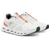 On Running On Cloudrunner Wide Running Shoe - Undyed-White & Flame -On Running Store on cloudrunner wide men running shoe undyed white flame 4 1522897