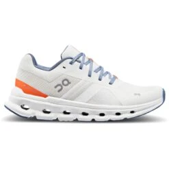 On Running On Cloudrunner Wide Women Running Shoe - Undyed-White & Flame -On Running Store on cloudrunner wide women running shoe undyed white flame 3 1522879