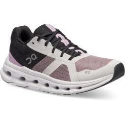 On Running On Cloudrunner Women Running Shoe - Heron & Black -On Running Store on cloudrunner women running shoe heron black 6 1336135
