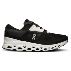 On Running On Cloudstratus 3 Men Running Shoe - Black & Frost -On Running Store on cloudstratus 3 men running shoe black forest 2 1531581