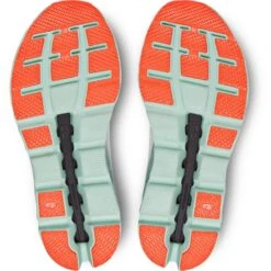 On Running On Cloudstratus Women Running Shoe - Undyed-White & Creek -On Running Store on cloudstratus women running shoe undyed white creek 3 1456085