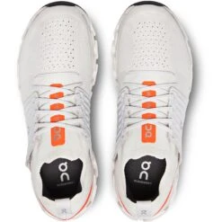 On Running On Cloudswift 3 Running Shoe - Ivory & Flame -On Running Store on cloudswift 3 running shoe ivory flame 7 1468923