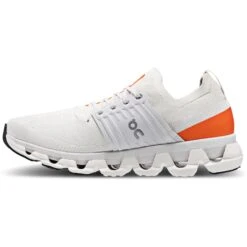 On Running On Cloudswift 3 Running Shoe - Ivory & Flame -On Running Store on cloudswift 3 running shoe ivory flame 9 1468925