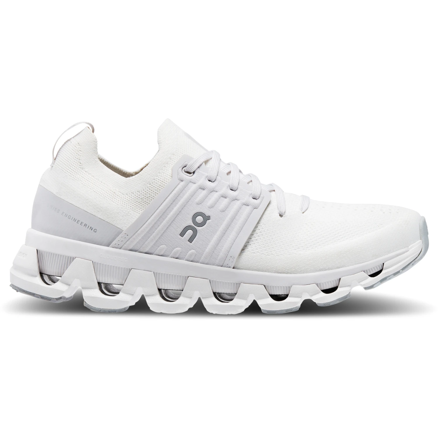 On Running On Cloudswift 3 Women Running Shoe - White & Frost 4 On Running On Cloudswift 3 Women Running Shoe - White & Frost - Image 2