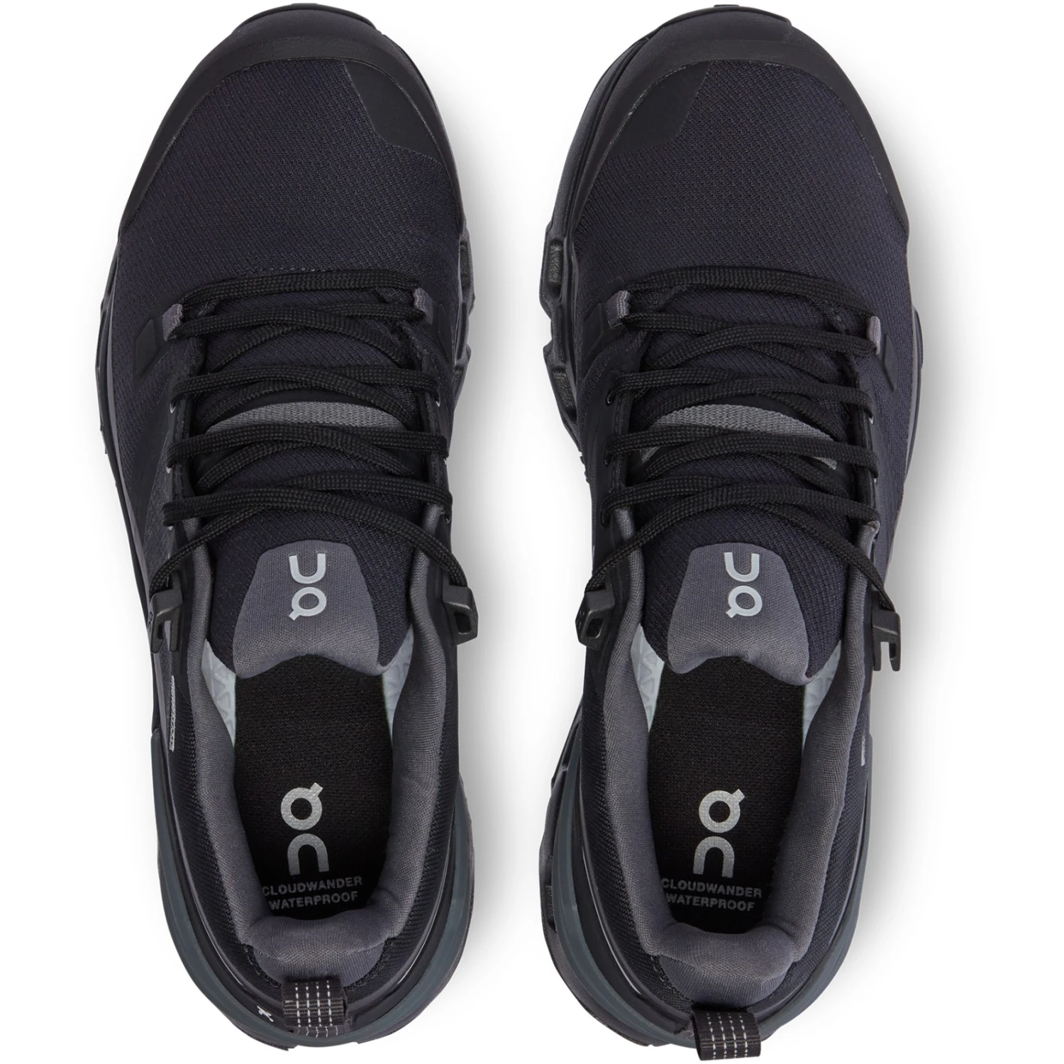 On Running On Cloudwander Waterproof Women Hiking Shoe - Black & Eclipse 6 On Running On Cloudwander Waterproof Women Hiking Shoe - Black & Eclipse - Image 4