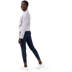 On Running On Crew Neck Women Sweatshirt - Lilac -On Running Store on crew neck women sweatshirt lilac 3 949059