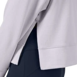 On Running On Crew Neck Women Sweatshirt - Lilac -On Running Store on crew neck women sweatshirt lilac 6 949062