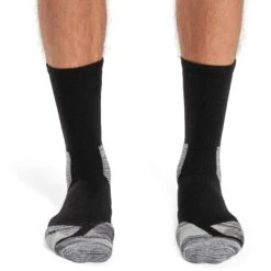 On Running On Explorer Merino Sock - Black & Glacier -On Running Store on explorer merino sock men black glacier 4 1515878