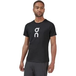 On Running On Graphic-T Men's T-Shirt - Black