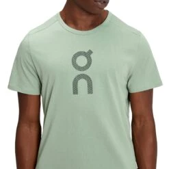 On Running On Graphic-T Men's T-Shirt - Moss -On Running Store on graphic t men t shirt moss 5 1425733